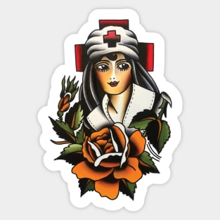 Rose of No Man's Land Tattoo Design Sticker